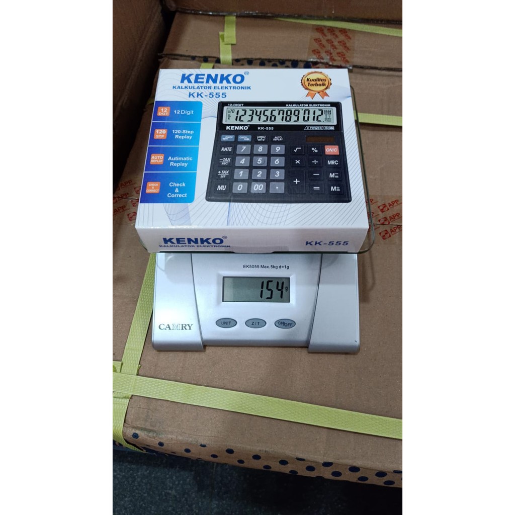 

Terlaris KALKULATOR / CALKULATOR KENKO 12 DIGIT ORIGINAL HARGA DISTRIBUTOR Elegan