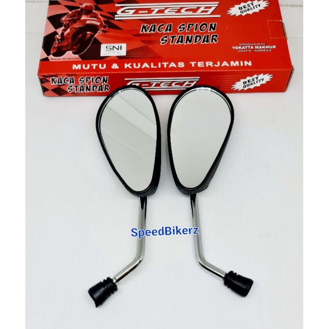 Spion Standar Satria Fu Suzuki Baut 12 SNI Gagang Crome