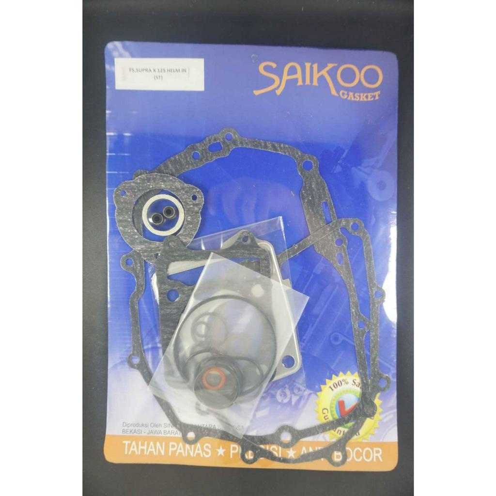 Full Set Saikoo Supra X 125 helm In + Seal klep