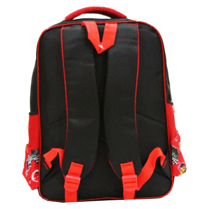 Tas Ransel Anak SD (2KT)Cars McQueen 5D Timbul Import +Kotak Pensil