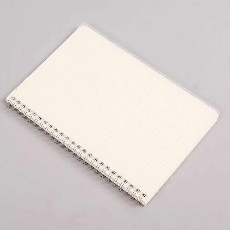 

[KODE PRODUK ZDYOI7141] Clear Cover Spiral Notebook [CREATIV]