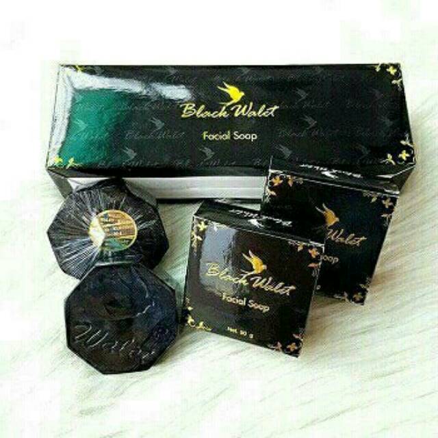 ✨vio✨BLACK WALET FACIAL SOAP | SABUN WALET HITAM [BPOM]