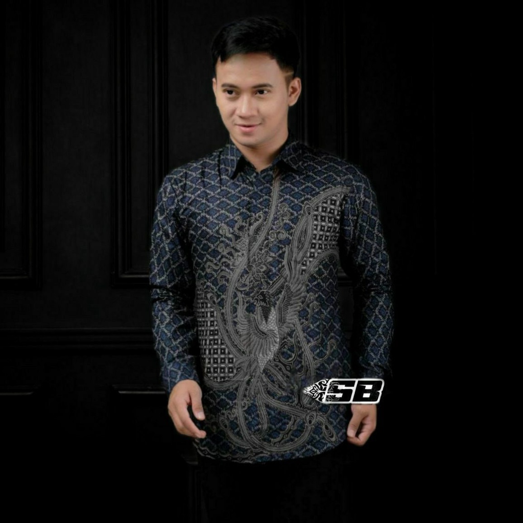 kemeja batik cowok