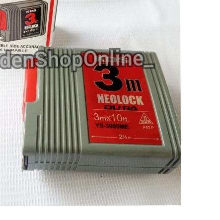 ☻ Meteran 3 meter KDS ℗