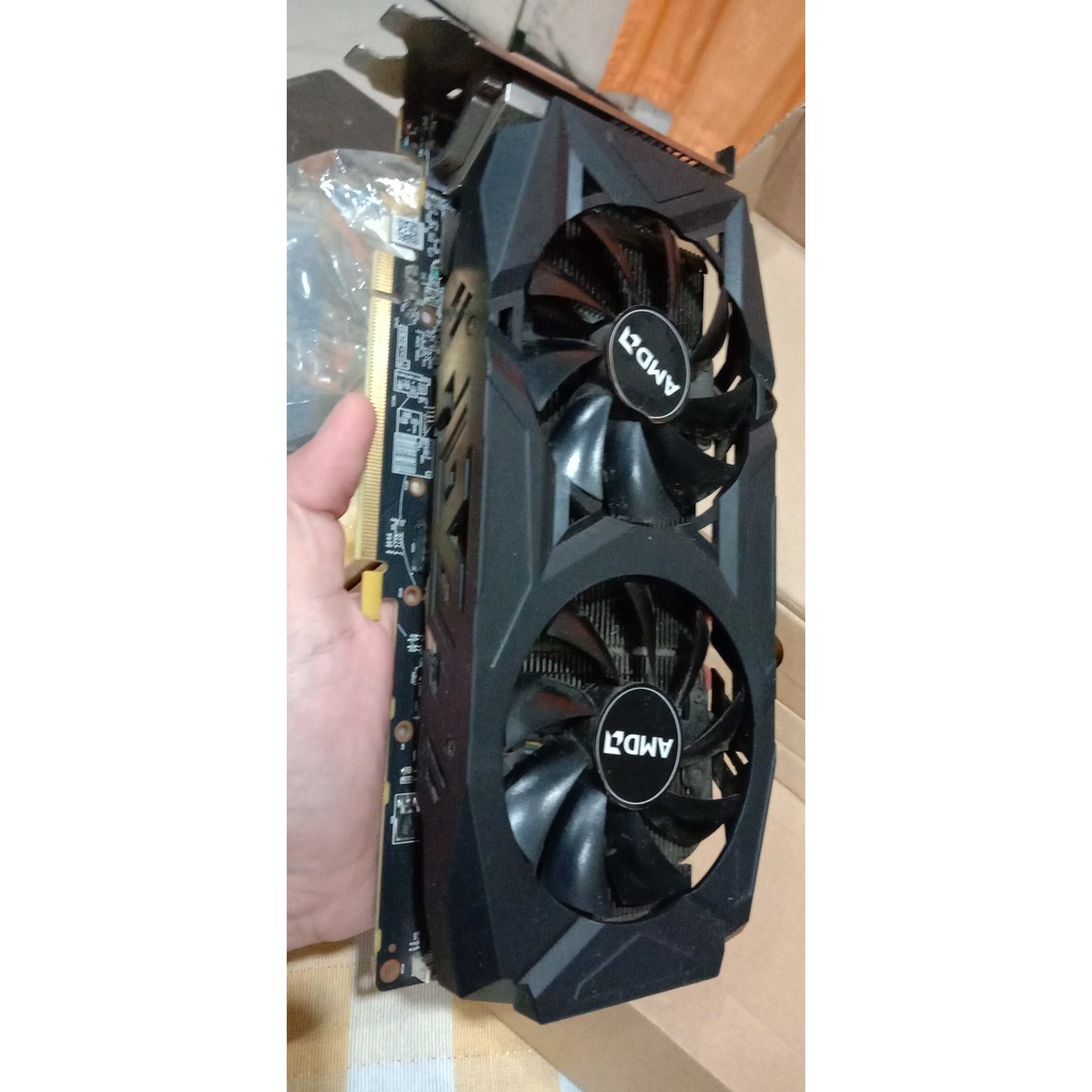 VGA AMD RX 580 4gb 256 bit ddr5