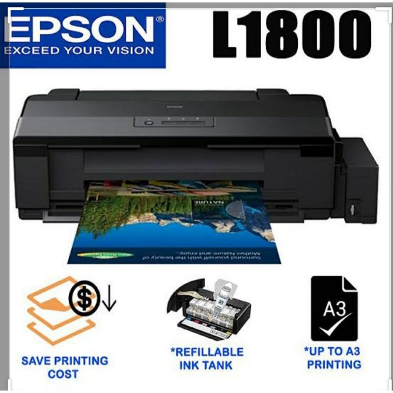 Printer Epson L1800 A3 Garansi Resmi Epson