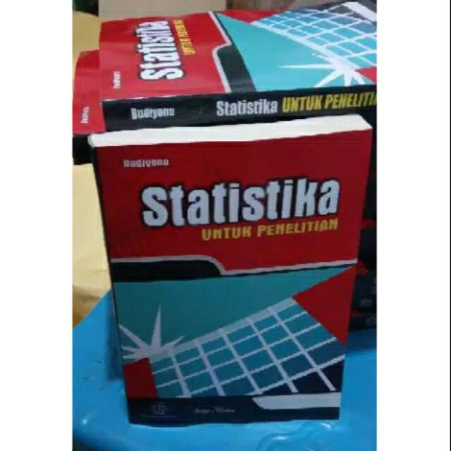 Statistika untuk penelitian, Edisi 1. Budiyono