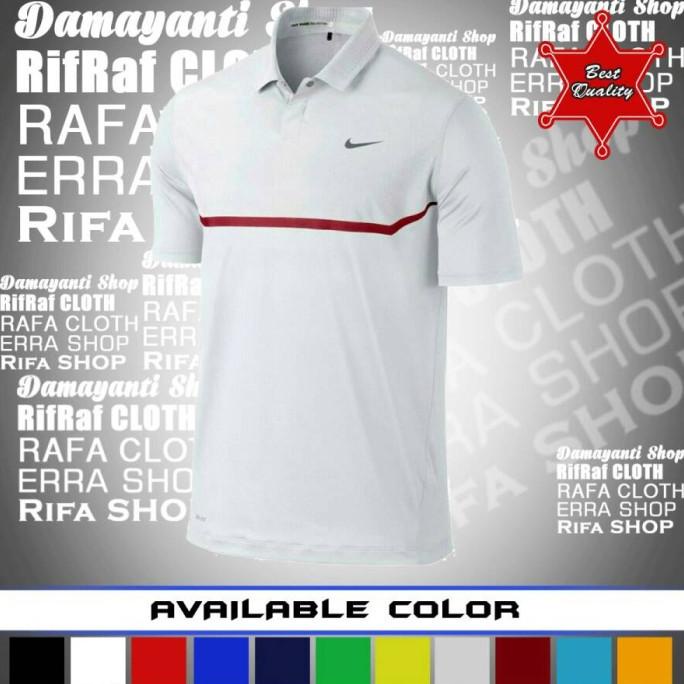 [[COD]] POLO TSHIRT NIKE GOLF(  PUTIH )/kaos polo_baju_NIKE GOLF CUCI GUDANG Kode 814