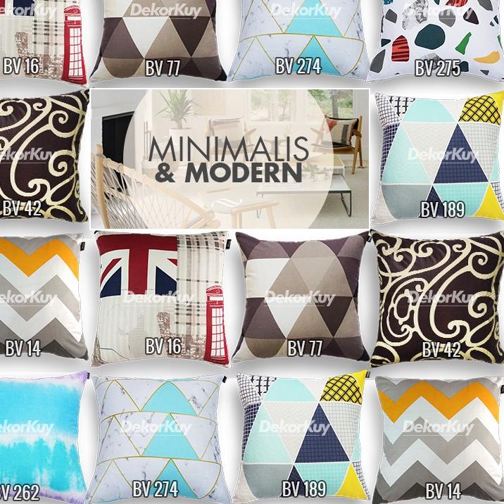 ◘ PAKET SARUNG BANTAL SOFA + BANTAL SOFA SILIKON ➫