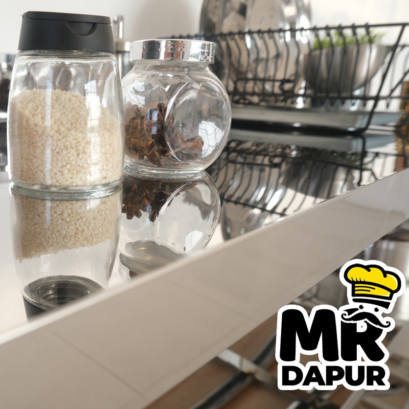 Meja Dapur / Kompor Stainless Steel Mr Dapur 1 Rak Serbaguna