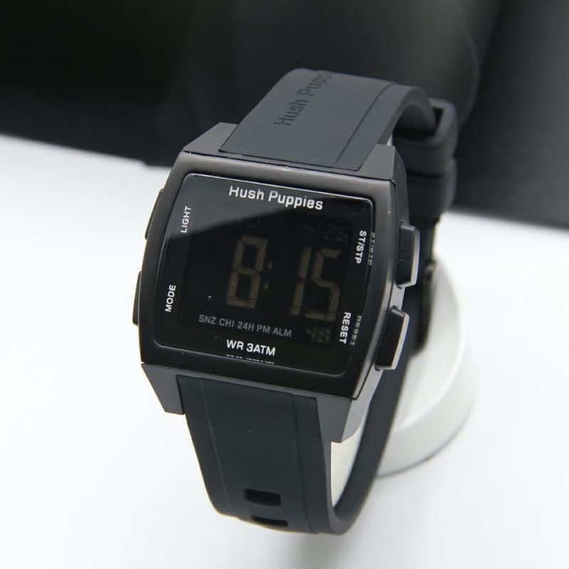 Jam Tangan Wanita Fashion Hush Puppies HW 6448 LED Touch Watch - Bisa Bayar Ditempat - COD - Grosir