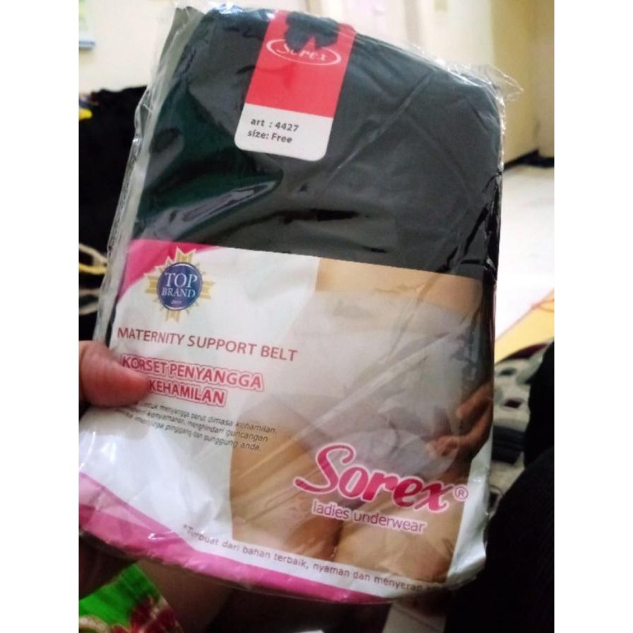 Sorex penyangga perut ibu hamil/maternity belt/korset ibu hamil - Hitam