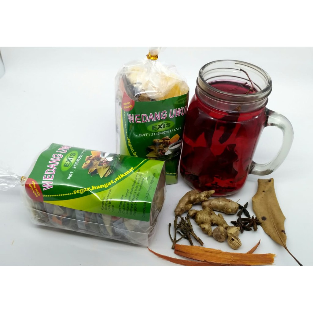 

WEDANG UWUH GULA BATU EXIS ASLI KOMPLIT KHAS IMOGIRI ISI 5pcs