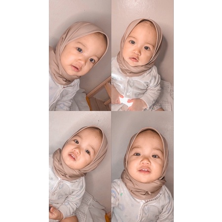 Pashmina Instan Anak Jersey Premium