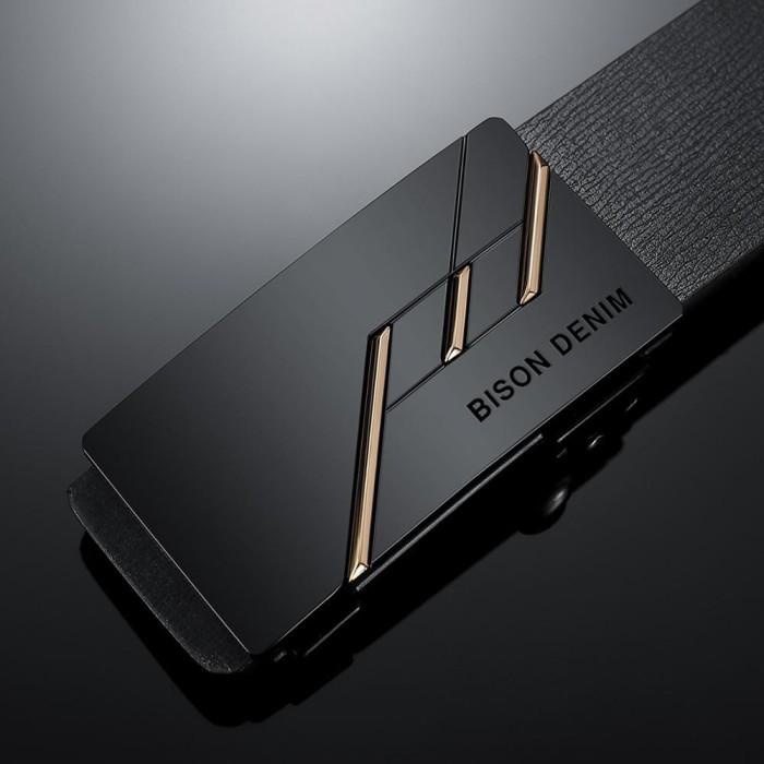 Gesper / Bison Denim Gesper Ikat Pinggang Pria Kulit Sapi Asli N71581 Spo