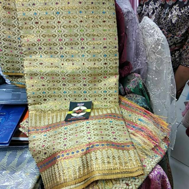 Songket Palembang murah seri warna