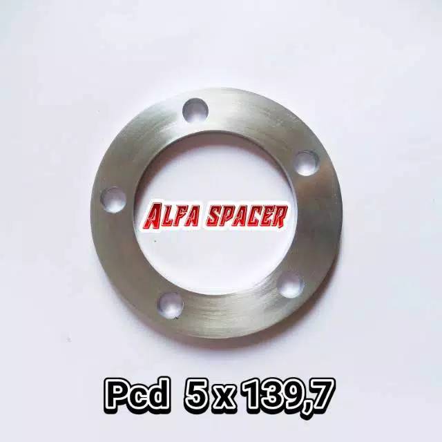 SPACER VELG tebal 5 mm Mobil Feroza - Taft - JeepCJ - Escudo - Jimny - Katana - Sidekick - Vitara