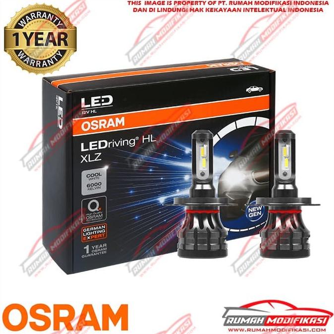 OSRAM - LED DRIVING HL - H4 - HIGH LOW - 6000K PUTIH - 20 WATT