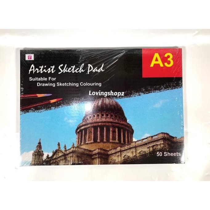 

Buruan Buku Gambar A3 50 Lembar, Buku Sketsa A3 , Sketch Book A3 Bagus
