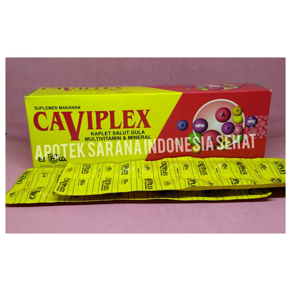 CAVIPLEX TABLET MULTI VITAMIN 1 BOX