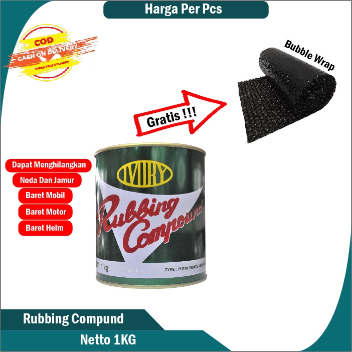 Rubbing Compound Compound Penghilang Baret Motor Penghilang Baret Mobil Kompon Kompound Compon Rubbi