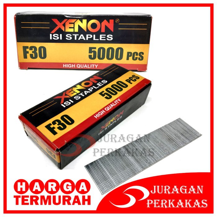 

XENON F30 ISI STAPLES MESIN PAKU TEMBAK REFILL AIR NAILER STAPLER GUN
