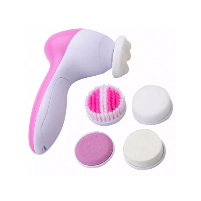 5in1 BEAUTY CARE MASSAGE FACIAL BRUSH / BRUSH WAJAH / ALAT FACIAL BRUSH MASSAGE WAJAH 5 FUNGSI MURAH