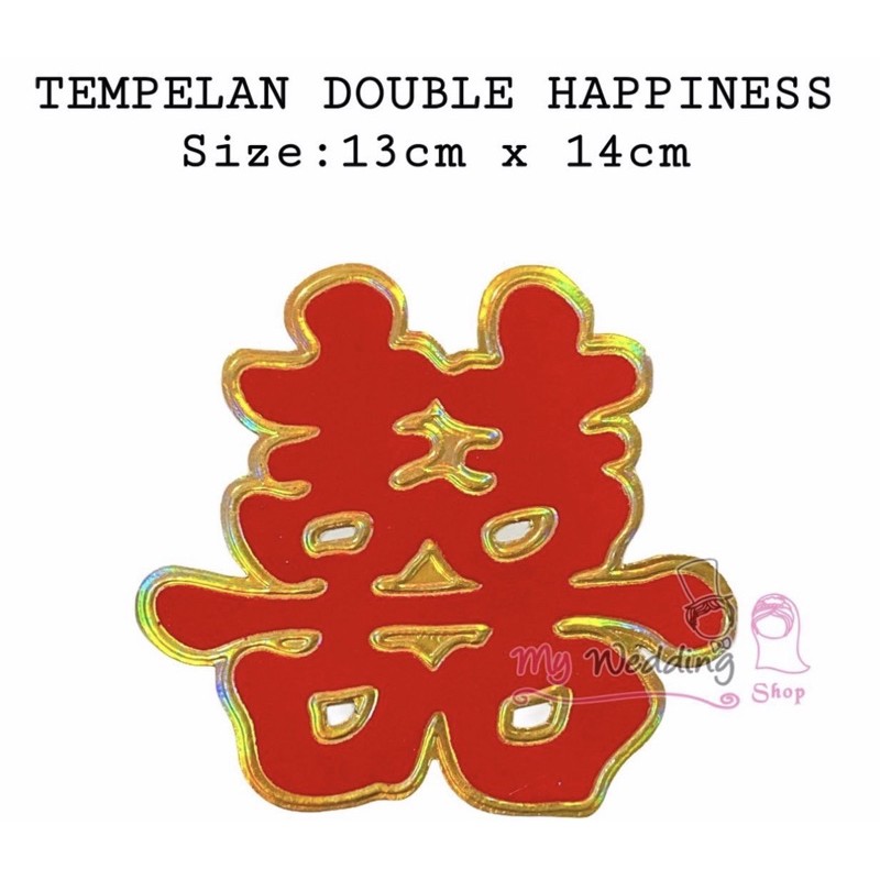 TEMPELAN DOUBLE HAPPINESS
