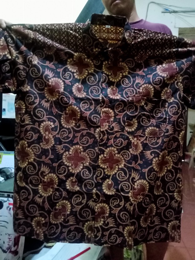 Size M L Xl 3xl 4xl 5xl Bswart Batik Hrb026 Batik Pria Murah