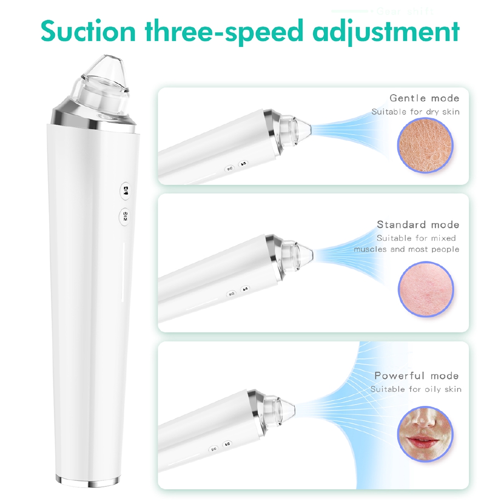 Wireless WiFi Visual Blackhead Vacuum Suction Pore Cleaner Camera Electric Face Acne Removal