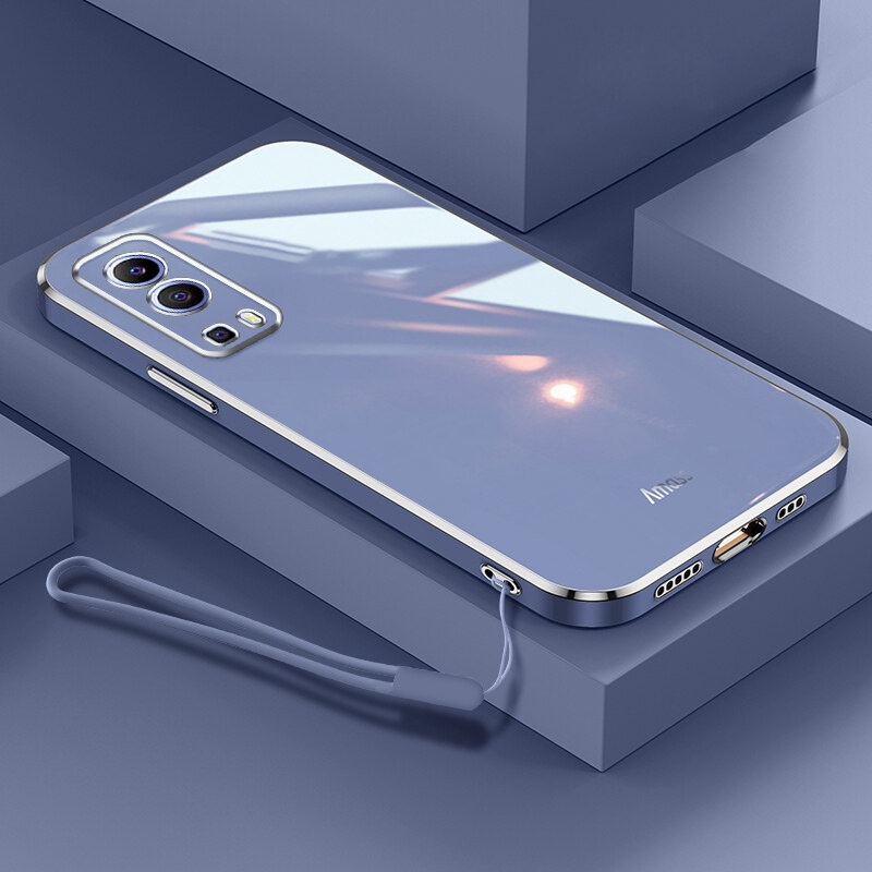 Soft case Hp Dengan Hiasan Berlian Imitasi Bahan Silikon Untuk Vivo Y72 / Y52 / 5G