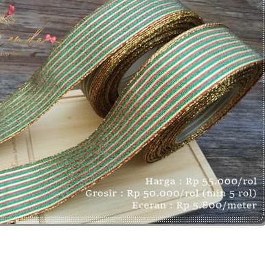 

♫ GNATL-84 : Pita Natal Mambo 3cm (per rol) ♛