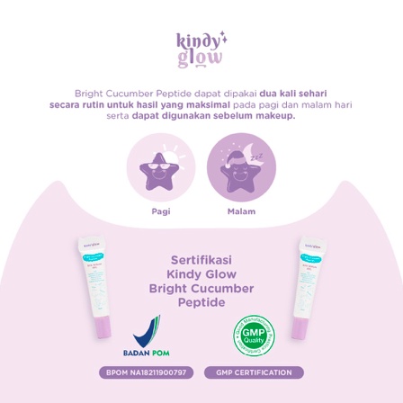 KINDY GLOW Bright Cucumber Peptide - Eye Serum Gel