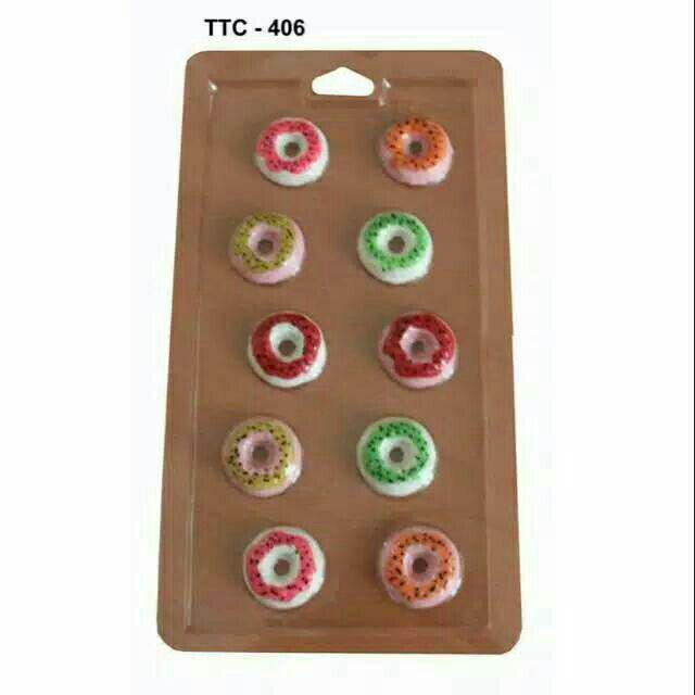 Cetakan  Coklat Ttc  Mika Donat Ttc