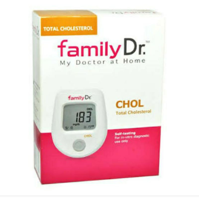 Alat FamilyDr Kolesterol / Alat Plus Strip FAmily Dr Koletrol