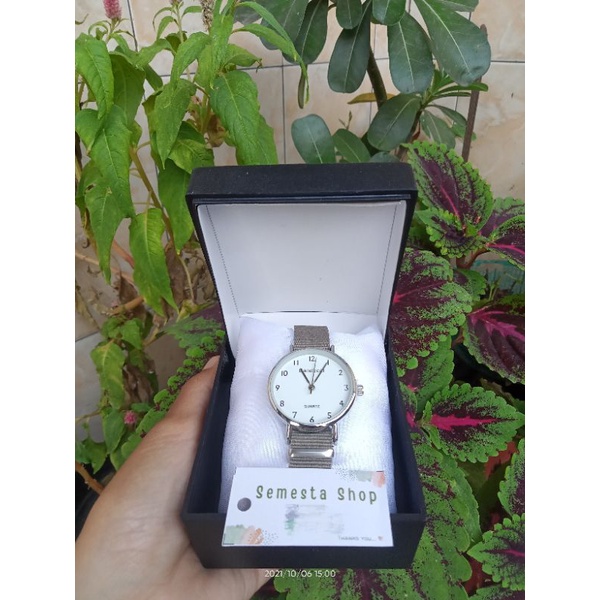 JAM TANGAN WANITA FREE BOX BATRE CADANGAN || HAMPERS ULANG TAHUN KADO ULANG TAHUN