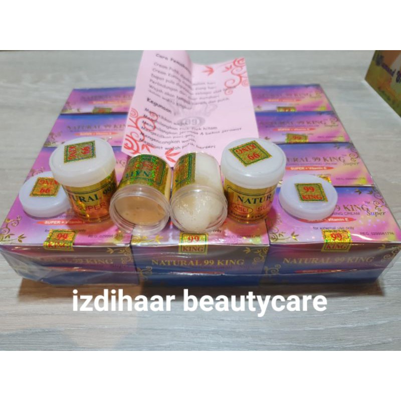 NATURAL 99 KING SUPER DAY AND NIGHT CREAM ORIGINAL / CREAM PEMUTIH WAJAH ASLI