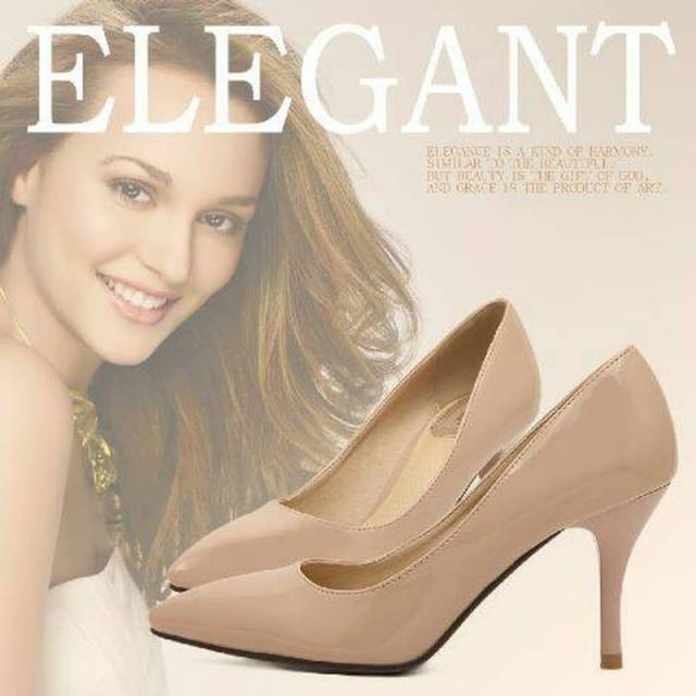 SEPATU WANITA PATOFEL KERJA WANITA SEPATU KERJA WANITA/SEPATU CASUAL - CREAM