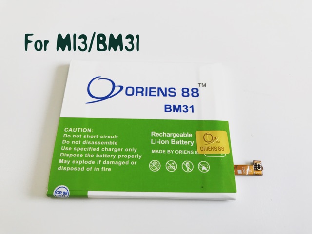 (P) Baterai batre battery Xiaomi Mi3 / Mi 3 / BM31 double power/IC ORIENS88