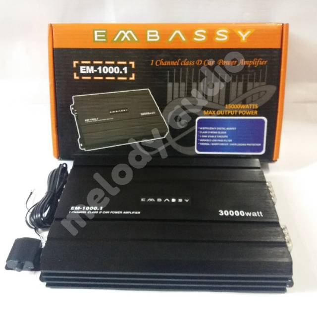 POWER MONOBLOCK EMBASSY EM-1000.1