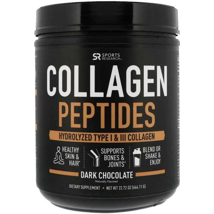 644,11 Gr Sports Sport Research Collagen Peptides Dark Chocolate
