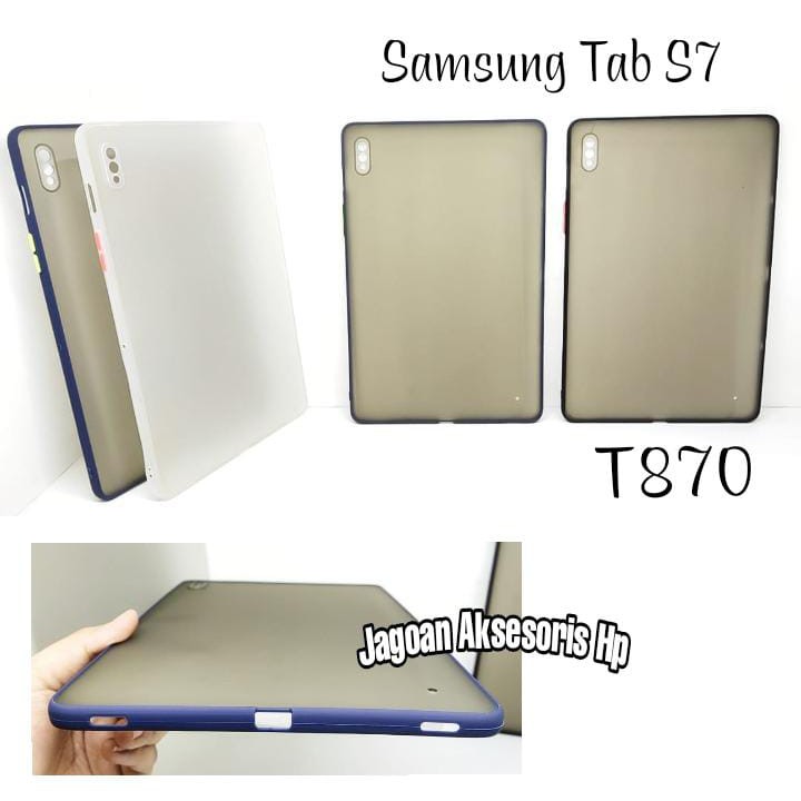 Bumper AERO CASE Samsung Tab S7 T870 T875 11.0 Inchi Hardcase My Choice List Warna Matte