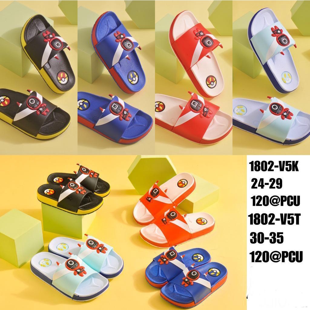 Sandal Selop Anak Unisex Squid Game Import Winola Collection WNL 1802-V5