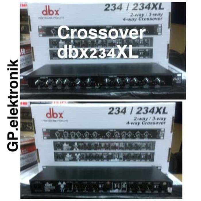 crossover aktif dbx 234XL