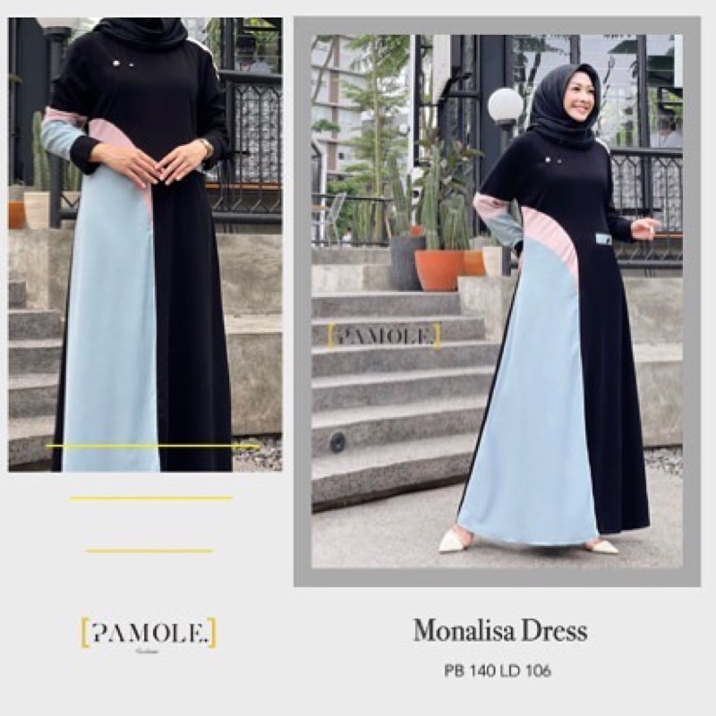 Gamis Pamole Monalisa Dress