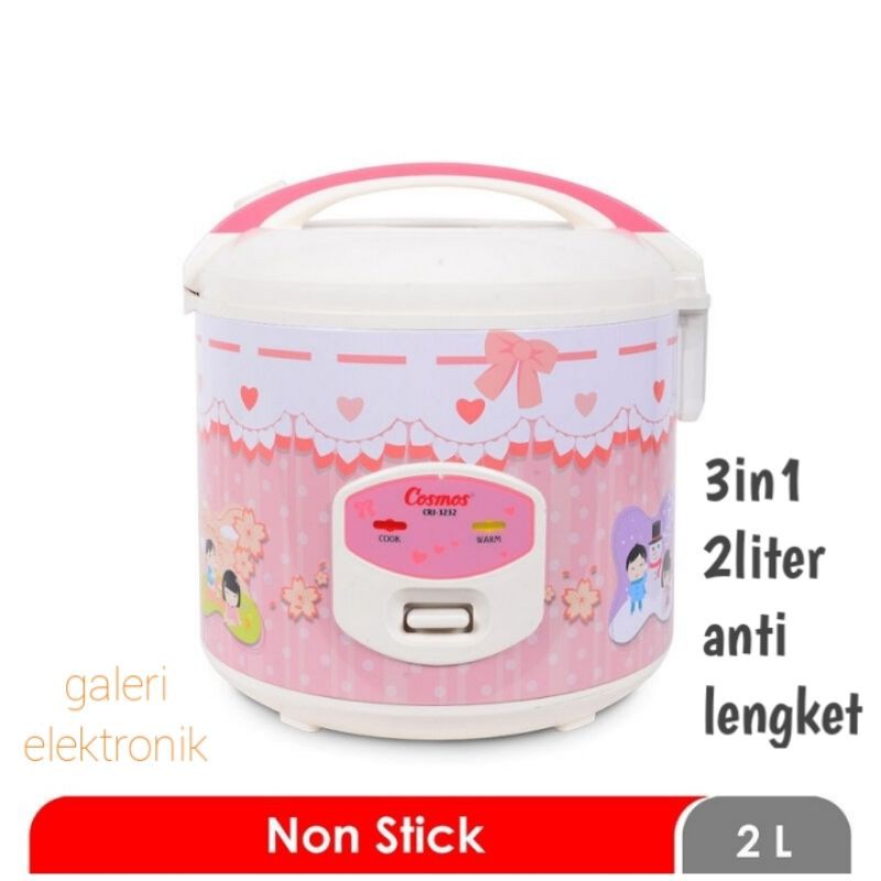 Rice cooker/magic com cosmos crj 3232/crj 3237