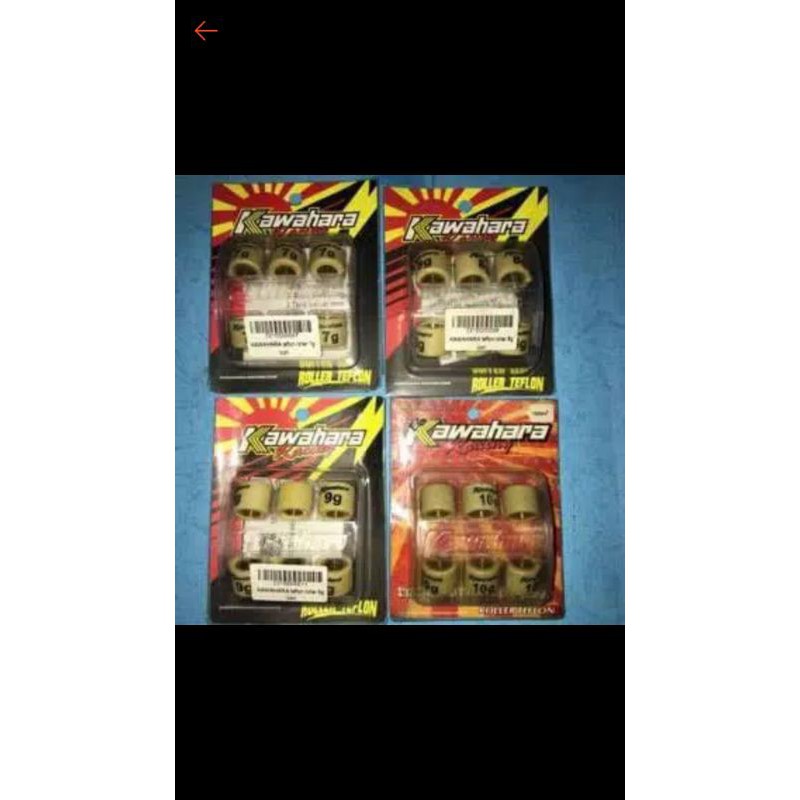 Roller Xeon ,Nmax,Mio M3 12 gram /KAWAHARA