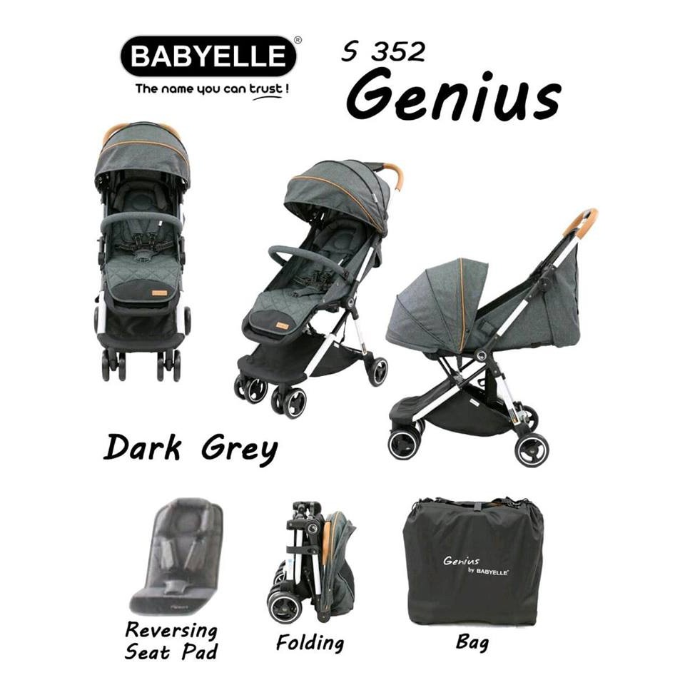 STR09 STROLLER BAYI BABYELLE GENIUS DX S355