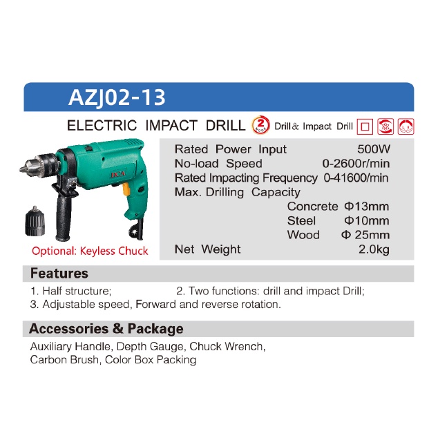 AZJ02-13 - DCA Impact Drill