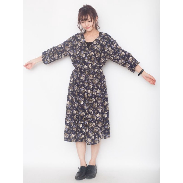 GU shirt Dress floral